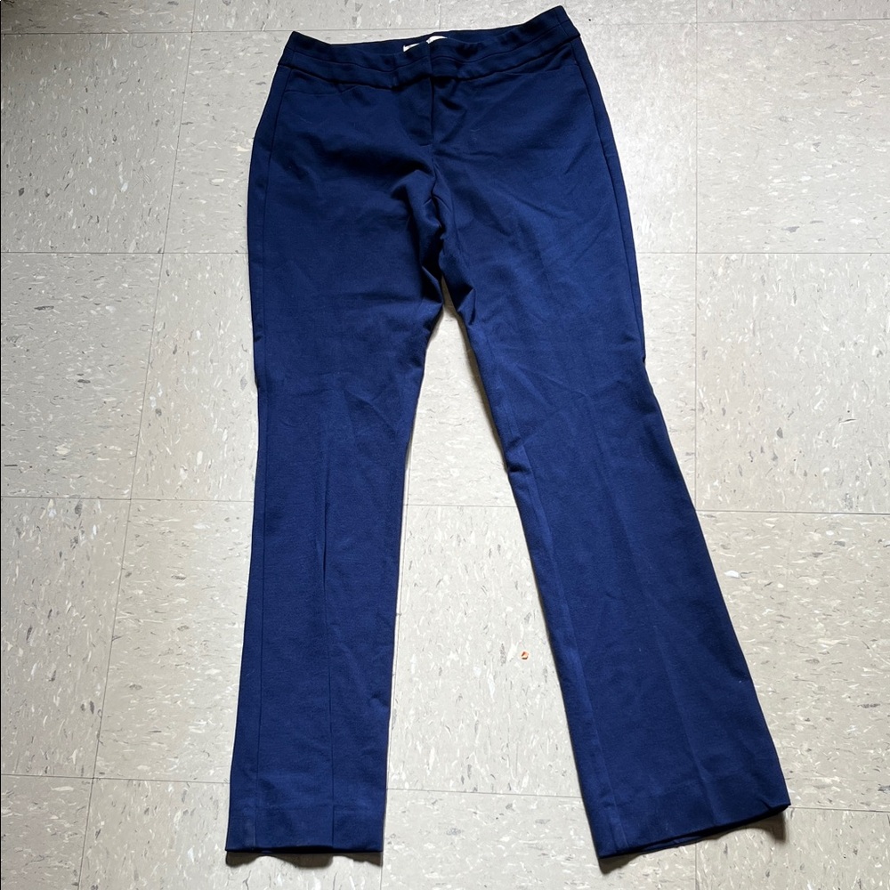 White House Black Market Blue Boot Cut Pants- size 2